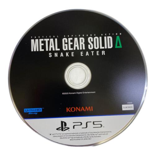 コナミ METAL GEAR SOLID Δ: SNAKE EATER Playstation5用ソフト CERO D (17歳以上対象)