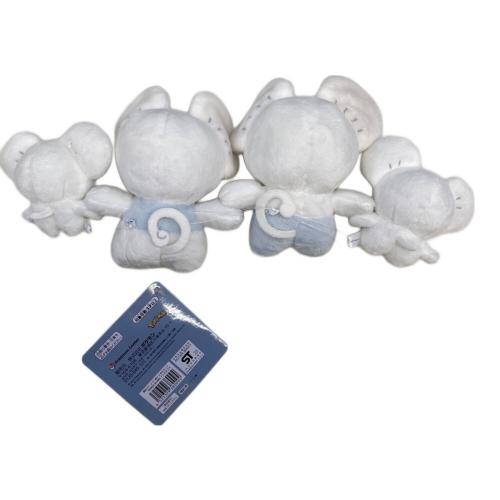 Pokemon Center (ポケモンセンター) ワッカネズミ&イッカネズミ ヌイグルミ わっかでいっか磁石でくっつくぬいぐるみセット