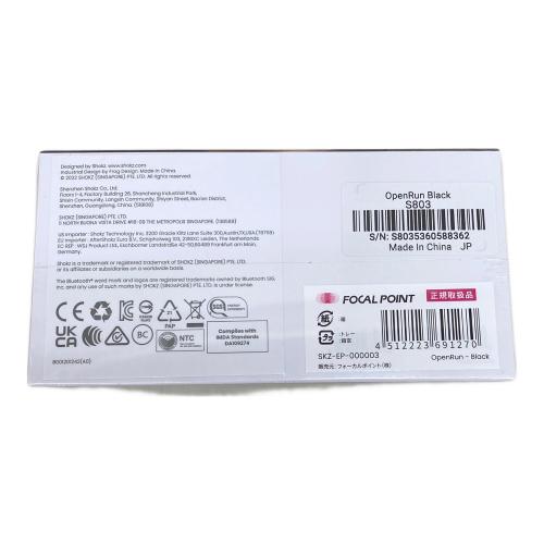 SHOKZ (ショックス) 骨伝導ワイヤレスイヤホン S803 OPENRUN
