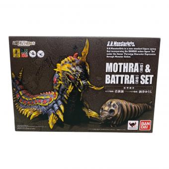 BANDAI (バンダイ) MOTHRA(幼虫)&BATTRA(幼虫)セット フィギュア 魂ウェブ商店限定 S.H. MonsterArts