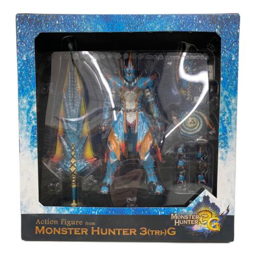 モンスターハンター ラギアシリーズ装備ハンター フィギュア 箱破損有 モンスターハンター3G フル可動アクションフィギュア