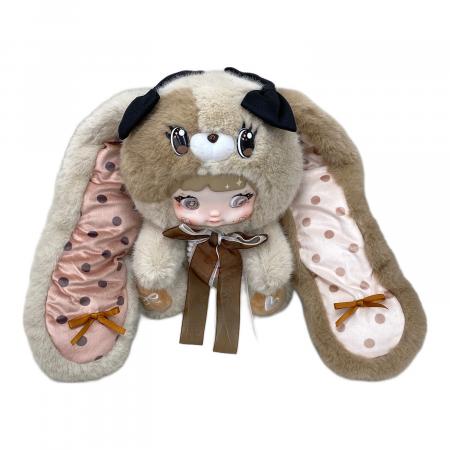 Nommiキノコ帽子　400%ぬいぐるみ　モカMocha TOP TOY (トップトイ) Nommi 400％ キノコ帽子 ヌイグルミ ブラウン
