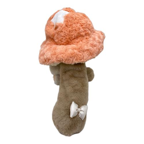 TOP TOY (トップトイ) Nommi 400％  キノコ帽子 ヌイグルミ ブラウン×オレンジ