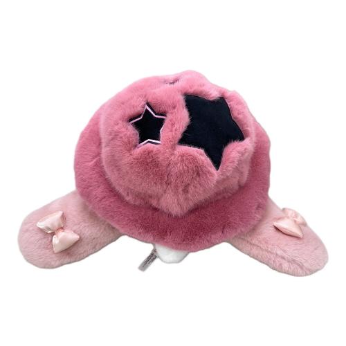 TOP TOY (トップトイ) Nommi 400% キノコ帽子 ヌイグルミ ピンク×ブラック