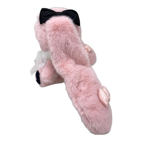 TOP TOY (トップトイ) Nommi 400% キノコ帽子 ヌイグルミ ピンク×ブラック