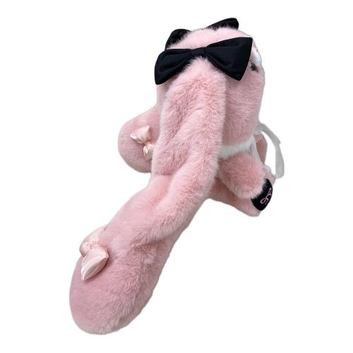 TOP TOY (トップトイ) Nommi 400% キノコ帽子 ヌイグルミ ピンク×ブラック