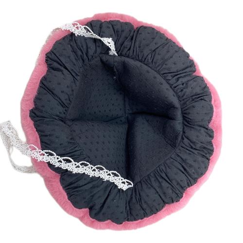 TOP TOY (トップトイ) Nommi 400% キノコ帽子 ヌイグルミ ピンク×ブラック