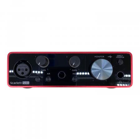 オーディオインターフェース MOSC0024 2020年製 Focusrite Scarlett