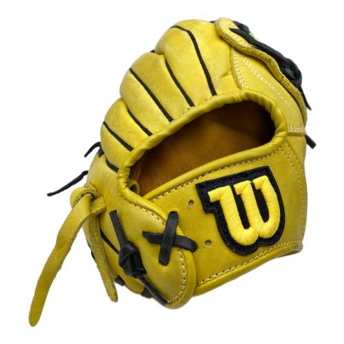 Wilson (ウィルソン) ソフトボール用グローブ SAG66L ADVISORY STAFF イエロー×ブラック