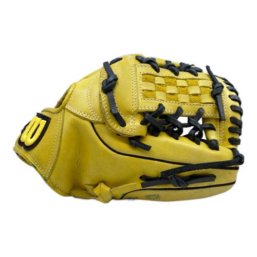 Wilson (ウィルソン) ソフトボール用グローブ SAG66L ADVISORY STAFF イエロー×ブラック