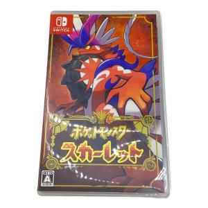 任天堂 (ニンテンドー) ポケットモンスター スカーレット Nintendo Switch用ソフト 箱付 CERO A (全年齢対象)