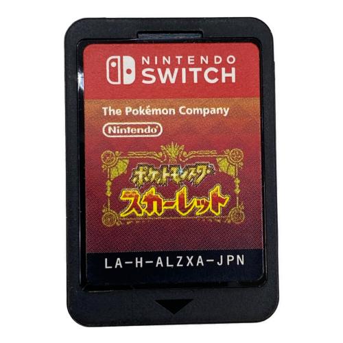 任天堂 (ニンテンドー) ポケットモンスター スカーレット Nintendo Switch用ソフト 箱付 CERO A (全年齢対象)