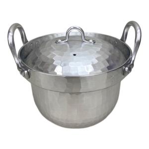 両手鍋 段付鍋 アルミ 14cm 寺地 茂