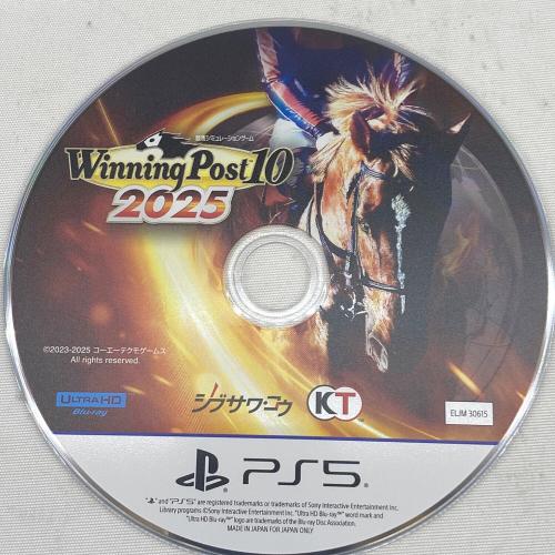 ウイニング ポスト 10 2025 Playstation5用ソフト CERO A (全年齢対象)