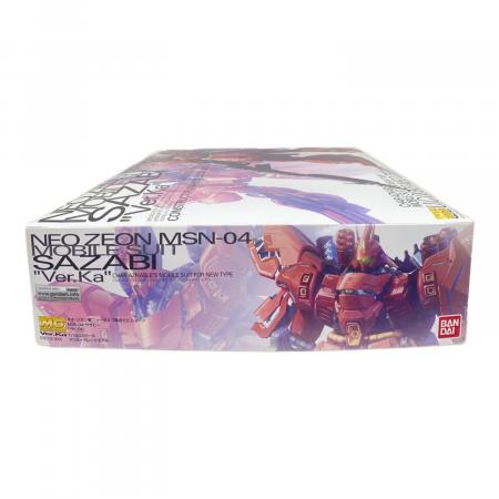 BANDAI (バンダイ) MG 1/100 MSN-04 サザビー Ver.Ka プラモデル