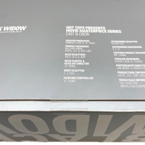 HOTTOYS  1/6スケールフィギュア ブラック・ウィドウ アベンジャーズ フィギュア ムービー・マスターピース