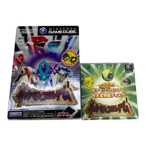 任天堂 (ニンテンドウ) ポケットモンスター ポケモンコロシアム ゲームキューブ用ソフト 予約特典付き CERO A (全年齢対象)