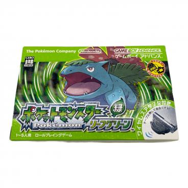 GAME BOY ADVANCE用ソフト ポケットモンスター リーフグリーン