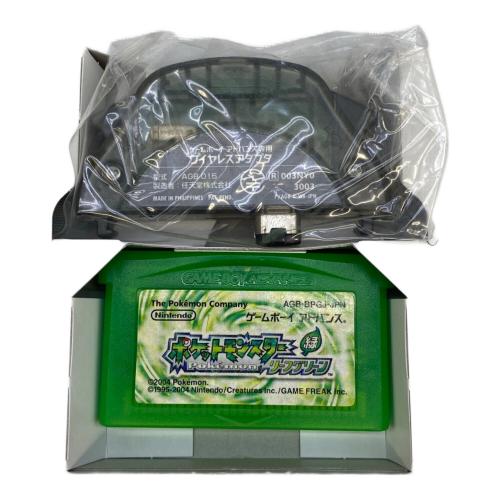 任天堂 (ニンテンドウ) ポケットモンスター リーフグリーン (同梱版) ゲームボーイアドバンス用ソフト CERO A (全年齢対象)