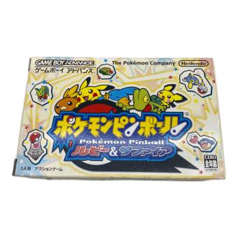 任天堂 (ニンテンドウ) ポケットモンスター ピンボール ルビー&サファイア ゲームボーイアドバンス用ソフト CERO A (全年齢対象)