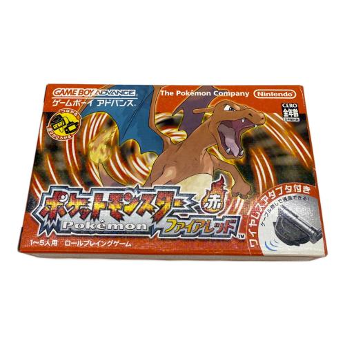 Nintendo (ニンテンドー) ポケットモンスター ファイアレッド ゲームボーイアドバンス用ソフト CERO A (全年齢対象)