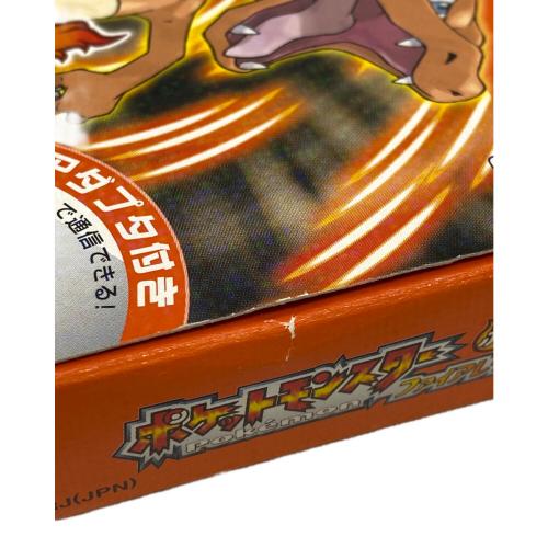 Nintendo (ニンテンドー) ポケットモンスター ファイアレッド ゲームボーイアドバンス用ソフト CERO A (全年齢対象)