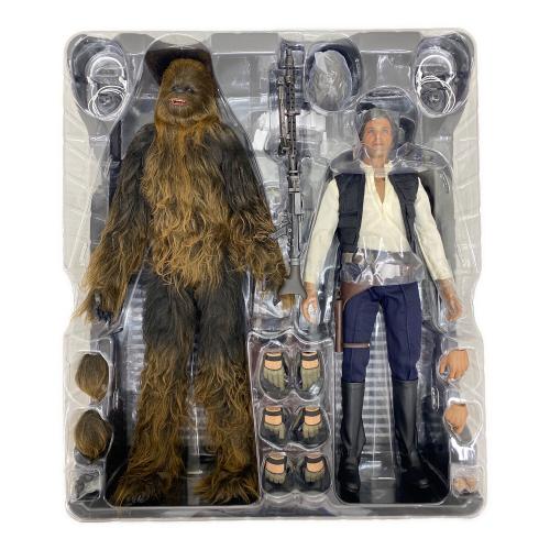 STAR WARS (スターウォーズ) 1/6スケールフィギュア ハン・ソロ＆チューバッカ スター・ウォーズ エピソード4/ 新たなる希望 フィギュア ムービー・マスターピース