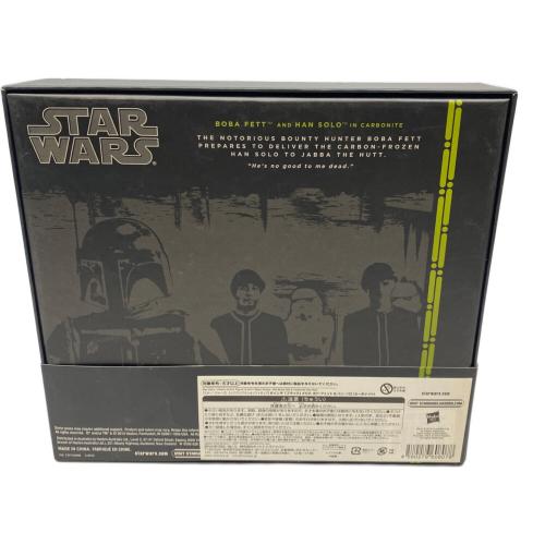 STAR WARS (スターウォーズ) ６インチ ボバ・フェット＆ハン・ソロ（カーボナイト） フィギュア ハズブロ アクションフィギュア ＃00
