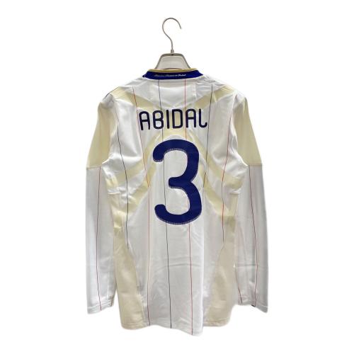 adidas (アディダス) フランス代表 2010 ユニフォーム アウェイ 長袖 選手支給用【TECHFIT】 ゲームシャツ P41211 ホワイト