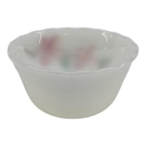 Fire King (ファイヤーキング) カスタードカップ ピーチブロッサム