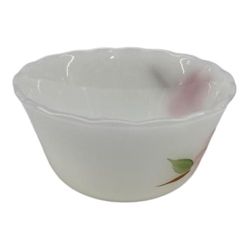 Fire King (ファイヤーキング) カスタードカップ ピーチブロッサム