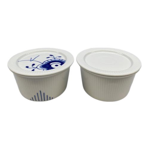 ROYAL COPENHAGEN (ロイヤル・コペンハーゲン) 蓋付きカップ ブルーフルーテッド・メガ