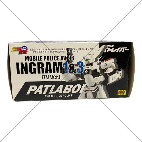 CMS (シーエムズコーポレーション) BRAVE合金 イングラム1号機＆3号機〈TV版 宮沢模型限定〉 フィギュア 開封済み