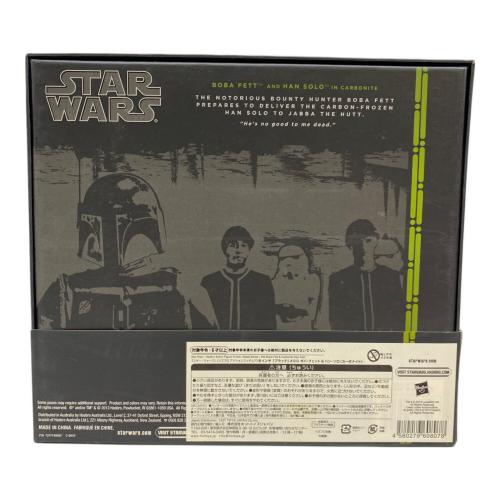 STAR WARS (スターウォーズ) 1/6 ボバ・フェット＆ハン・ソロ（カーボナイト） フィギュア ハズブロ アクションフィギュア