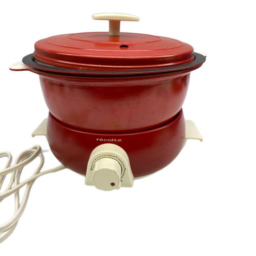 recolte (レコルト) 鍋 RPD-3 レッド