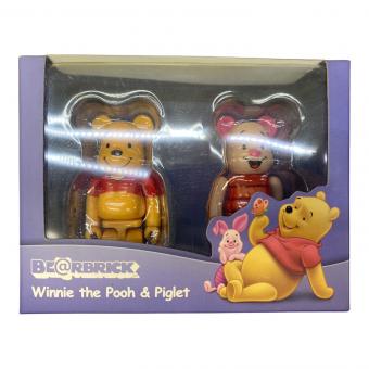 MEDICOM TOY (メディコムトイ) BE@RBRICK プーさん＆ピグレット フィギュア