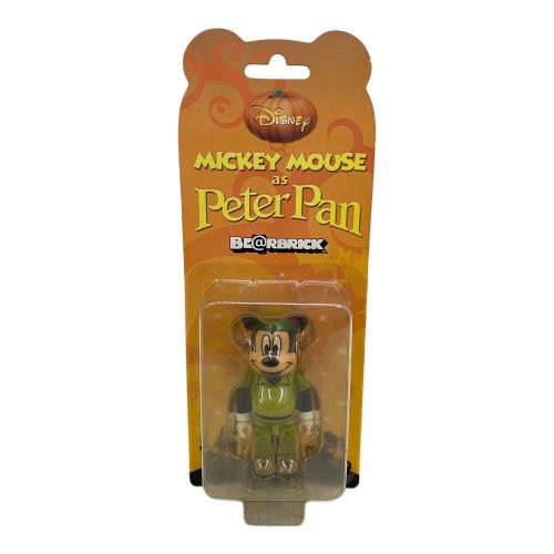 MEDICOM TOY (メディコムトイ) BE@RBRICK MICKEY MOUSE as PETER PAN フィギュア