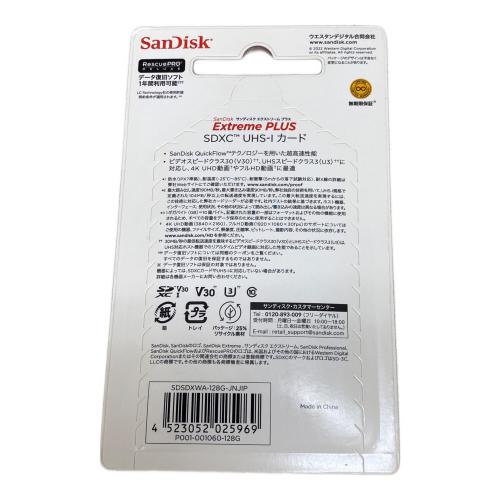 SANDISK (サンディスク) サンディスク エクストリームプラス SDカード UHS-I 128GB