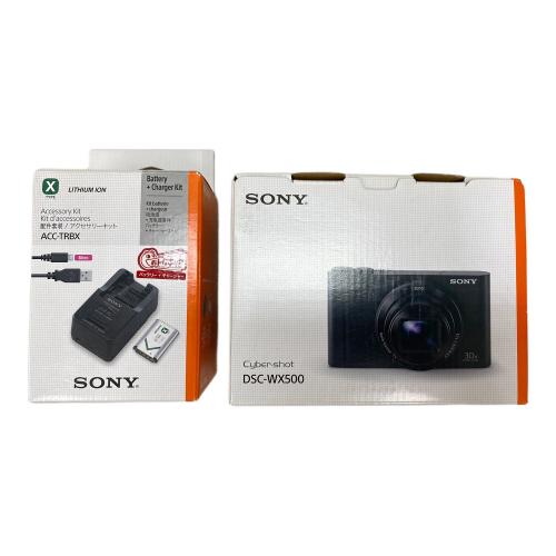 SONY (ソニー) コンパクトデジタルカメラ DSC-WX500 Cyber-shot 充電器・レザーケース付き