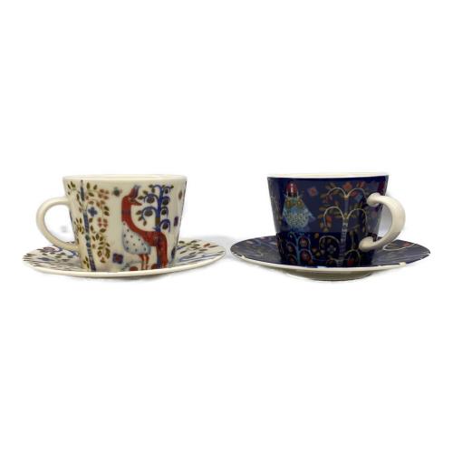 iittala (イッタラ) カップ&ソーサー 絵柄違い タイカコーヒーカップ・ソーサー