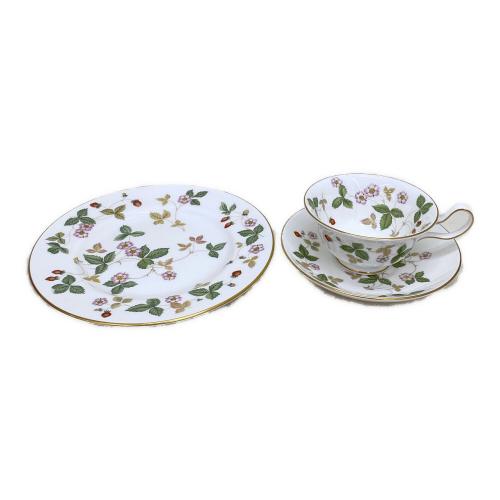 Wedgwood (ウェッジウッド) カップ&ソーサー&プレート ワイルドストロベリー