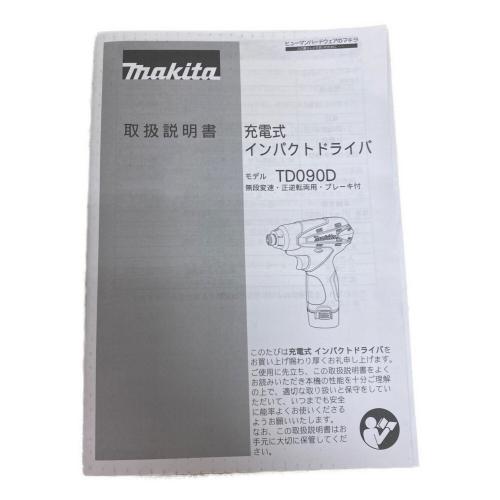 MAKITA (マキタ) インパクトドライバー TD090D