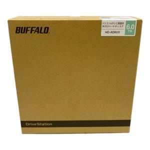 BUFFALO (バッファロー) 外付ケハードディスク HD-AD6U3 6.0TB
