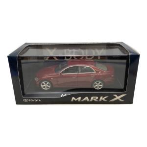 TOYOTA MARK X 1/30スケール サンプル ミニカー レッド 箱上部亀裂有