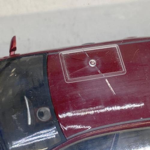 TOYOTA MARK X 1/30スケール サンプル ミニカー レッド 箱上部亀裂有