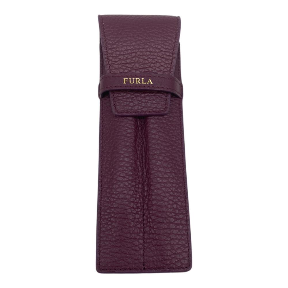 未使用 FURLA フルラ ペンケース ベージュ＆ブルー バイカラー　箱無し FURLA (フルラ) ペンケース｜トレファクONLINE