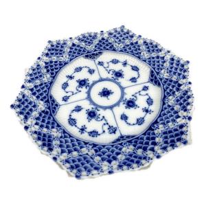 ROYAL COPENHAGEN (ロイヤル・コペンハーゲン) プレート 21cm ブルーフルーテッド・フルレース