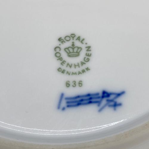 ROYAL COPENHAGEN (ロイヤル・コペンハーゲン) プレート 21cm ブルーフルーテッド・フルレース
