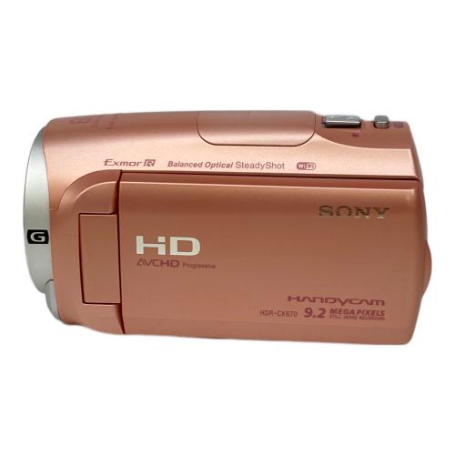 SONY (ソニー) デジタルビデオカメラ HDR-CX670