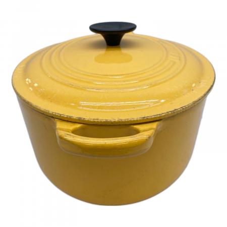 LE CREUSET (ルクルーゼ) 両手鍋 27 オレンジ ココット・オーバル